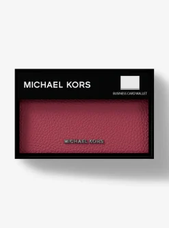 Porta-cartões em pele granulada Hudson | Michael Kors [PT]
