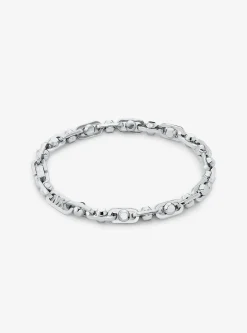 Pulseira Astor de elos em latão banhado a metal precioso de tamanho grande | Michael Kors [PT]