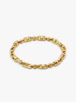 Pulseira com elo em latão banhado a metal precioso Astor | Michael Kors [PT]