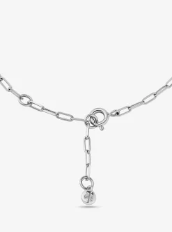 Pulseira de corrente de elos com logótipo Empire com incrustações em prata de lei banhada a metal precioso | Michael Kors [PT]