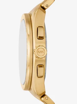 Relógio Accelerator 2.0 dourado de tamanho grande | Michael Kors [PT]