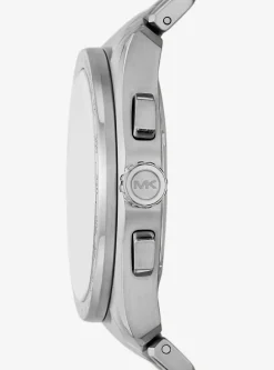 Relógio Accelerator 2.0 prateado de tamanho grande | Michael Kors [PT]