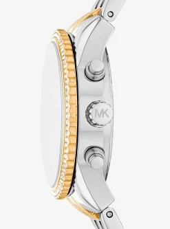 Relógio Bryant em dois tons com incrustações mini | Michael Kors [PT]