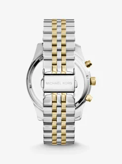 Relógio de dois tons Lexington de tamanho grande | Michael Kors [PT]