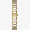 Relógio dourado com incrustações na luneta Darrington de edição limitada mini | Michael Kors [PT]