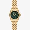 Relógio dourado com incrustações Lexington pequeno | Michael Kors [PT]