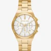 Relógio dourado Lennox de tamanho grande | Michael Kors [PT]