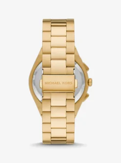 Relógio dourado Lennox de tamanho grande | Michael Kors [PT]