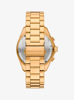 Relógio dourado Maritime de tamanho grande | Michael Kors [PT]