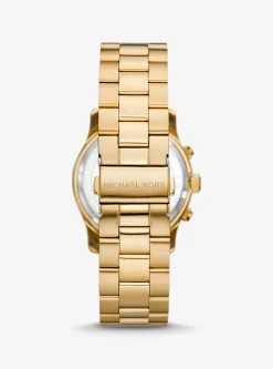 Relógio dourado Runway | Michael Kors [PT]