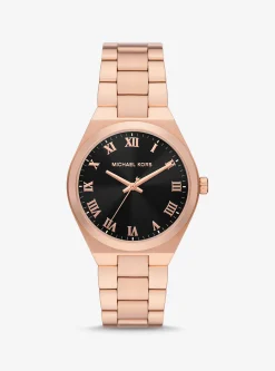 Relógio dourado-rosa Lennox | Michael Kors [PT]