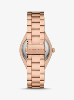 Relógio dourado-rosa Lennox | Michael Kors [PT]