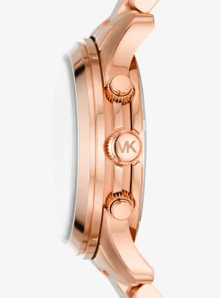 Relógio dourado-rosa Runway | Michael Kors [PT]