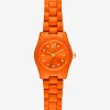 Relógio laranja Lexington de edição limitada pequeno | Michael Kors [PT]