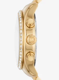 Relógio Lexington com incrustações em dourado | Michael Kors [PT]