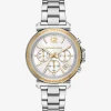 Relógio Maren prateado de tamanho grande | Michael Kors [PT]