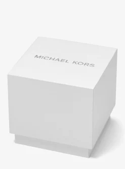 Relógio prateado com incrustações Lexington mini | Michael Kors [PT]
