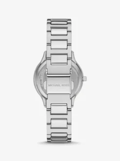 Relógio prateado com incrustações Sage mini | Michael Kors [PT]