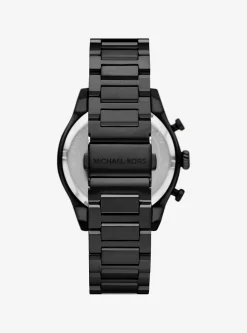 Relógio preto Panorama de tamanho grande | Michael Kors [PT]