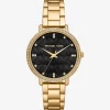 Relógio Pyper com incrustações e logótipo em dourado | Michael Kors [PT]