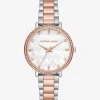 Relógio Pyper com logótipo em relevo em dois tons | Michael Kors [PT]