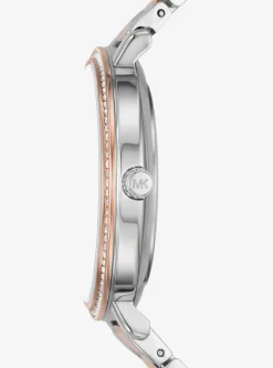 Relógio Pyper com logótipo em relevo em dois tons | Michael Kors [PT]