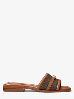 Sandália chinelo com logótipo exclusivo Mandy | Michael Kors [PT]