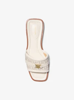 Sandália chinelo com logótipo exclusivo Mandy | Michael Kors [PT]