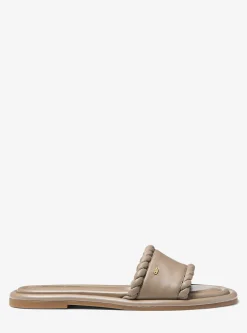 Sandália chinelo em pele Dana | Michael Kors [PT]