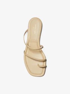 Sandália chinelo em pele Patti | Michael Kors [PT]