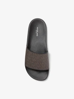 Sandália chinelo Jake com logótipo | Michael Kors [PT]