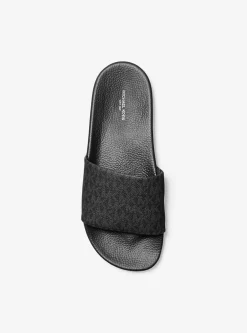 Sandália chinelo Jake com logótipo | Michael Kors [PT]