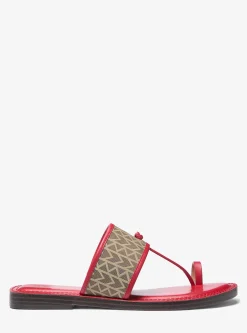 Sandália em jacquard com logótipo MK2000 Ashtin | Michael Kors [PT]