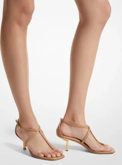 Sandália em pele Anna | Michael Kors [PT]