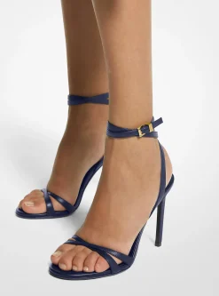 Sandália em pele Chrissy | Michael Kors [PT]