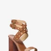 Sandália em pele com tachas Irene | Michael Kors [PT]