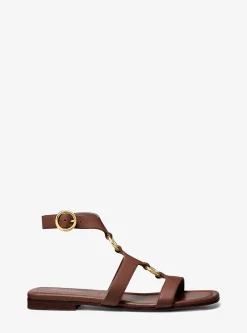Sandália em pele Dusty Ring | Michael Kors [PT]