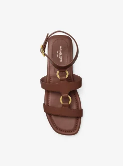 Sandália em pele Dusty Ring | Michael Kors [PT]