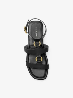 Sandália em pele Dusty Ring | Michael Kors [PT]