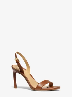 Sandália em pele Kasia | Michael Kors [PT]