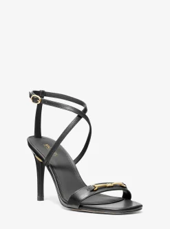 Sandália em pele Lena | Michael Kors [PT]