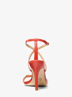 Sandália em pele Lena | Michael Kors [PT]