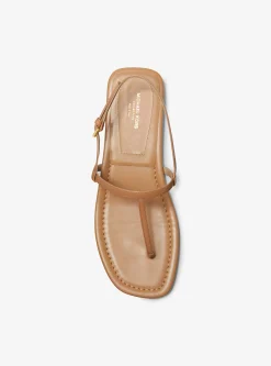 Sandália integralmente em pele | Michael Kors [PT]