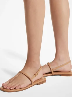 Sandália integralmente em pele | Michael Kors [PT]