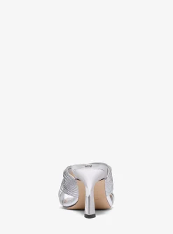 Sandália mule metalizada Alessia | Michael Kors [PT]