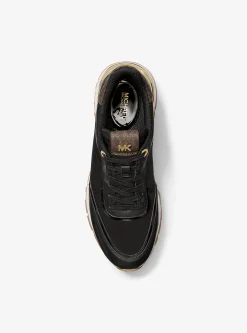 Sapatilha em pele e nylon Nova | Michael Kors [PT]