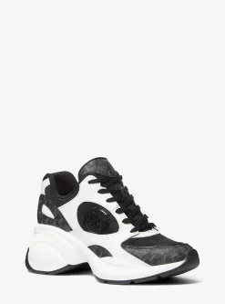 Sapatilhas em malha com logótipo exclusivo Empire Zuma | Michael Kors [PT]