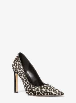 Sapato pump em pelo de bezerro com estampado de leopardo Amara | Michael Kors [PT]
