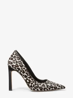 Sapato pump em pelo de bezerro com estampado de leopardo Amara | Michael Kors [PT]