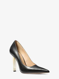 Sapatos de salto em pele Halle | Michael Kors [PT]